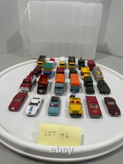 Vintage Matchbox vehicles with carrying case (48)-Lot 42- Series 1-75 -Restored
