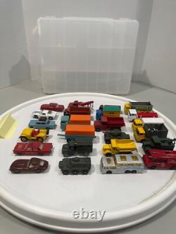 Vintage Matchbox vehicles with carrying case (48)-Lot 42- Series 1-75 -Restored