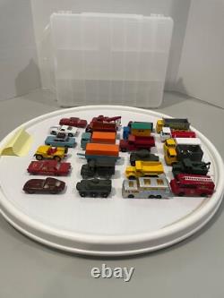 Vintage Matchbox vehicles with carrying case (48)-Lot 42- Series 1-75 -Restored