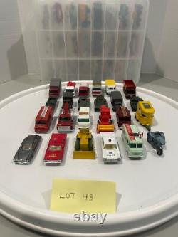 Vintage Matchbox vehicles with carrying case (48)-Lot 43- Series 1-75 -Restored