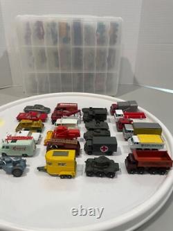 Vintage Matchbox vehicles with carrying case (48)-Lot 43- Series 1-75 -Restored