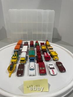 Vintage Matchbox vehicles with carrying case (48)-Lot 43- Series 1-75 -Restored