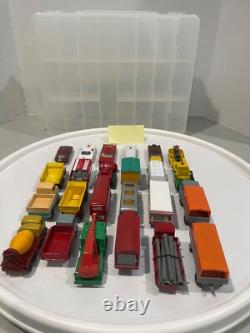 Vintage Matchbox vehicles with carrying case (48)-Lot 43- Series 1-75 -Restored
