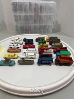 Vintage Matchbox vehicles with carrying case (48)-Lot 44- Series 1-75 -Restored