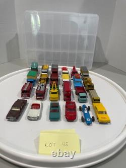 Vintage Matchbox vehicles with carrying case (48)-Lot 45- Series 1-75 -Restored
