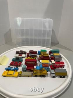 Vintage Matchbox vehicles with carrying case (48)-Lot 45- Series 1-75 -Restored