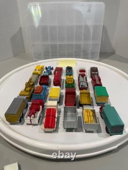 Vintage Matchbox vehicles with carrying case (48)-Lot 45- Series 1-75 -Restored