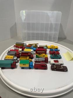 Vintage Matchbox vehicles with carrying case (48)-Lot 45- Series 1-75 -Restored