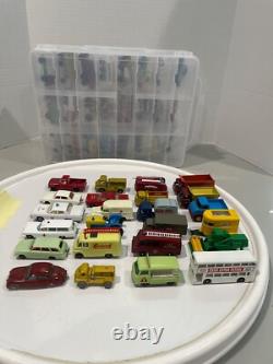 Vintage Matchbox vehicles with carrying case (48)-Lot 45- Series 1-75 -Restored