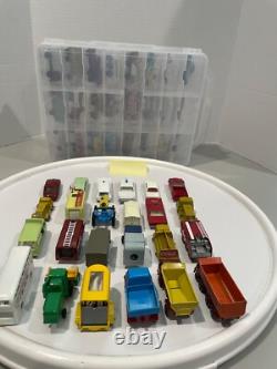 Vintage Matchbox vehicles with carrying case (48)-Lot 45- Series 1-75 -Restored