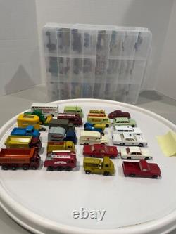 Vintage Matchbox vehicles with carrying case (48)-Lot 45- Series 1-75 -Restored