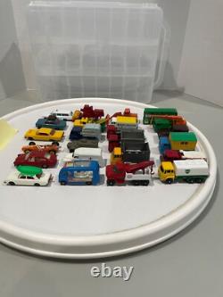 Vintage Matchbox vehicles with carrying case (48)-Lot 49- Series 1-75 -Restored