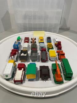 Vintage Matchbox vehicles with carrying case (48)-Lot 49- Series 1-75 -Restored