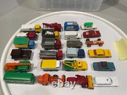 Vintage Matchbox vehicles with carrying case (48)-Lot 49- Series 1-75 -Restored