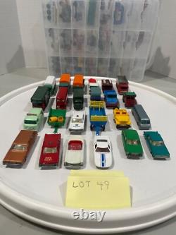 Vintage Matchbox vehicles with carrying case (48)-Lot 49- Series 1-75 -Restored