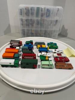 Vintage Matchbox vehicles with carrying case (48)-Lot 49- Series 1-75 -Restored