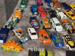 Vintage Mattel Hot Wheels Cars & More 100 Total Mini Vehicles Rare Collection