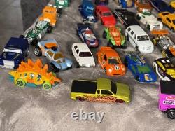 Vintage Mattel Hot Wheels Cars & More 100 Total Mini Vehicles Rare Collection