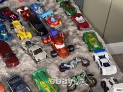 Vintage Mattel Hot Wheels Cars & More 100 Total Mini Vehicles Rare Collection
