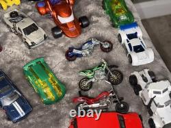 Vintage Mattel Hot Wheels Cars & More 100 Total Mini Vehicles Rare Collection