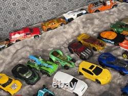 Vintage Mattel Hot Wheels Cars & More 100 Total Mini Vehicles Rare Collection