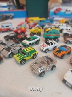 Vintage Micro Machine And Other Mini Car Lot Of Over 75 Vehicles