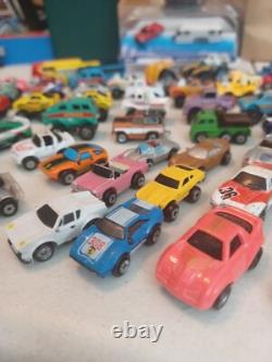 Vintage Micro Machine And Other Mini Car Lot Of Over 75 Vehicles