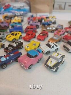 Vintage Micro Machine And Other Mini Car Lot Of Over 75 Vehicles