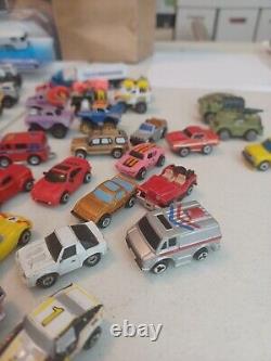 Vintage Micro Machine And Other Mini Car Lot Of Over 75 Vehicles