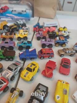 Vintage Micro Machine And Other Mini Car Lot Of Over 75 Vehicles