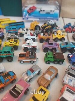 Vintage Micro Machine And Other Mini Car Lot Of Over 75 Vehicles