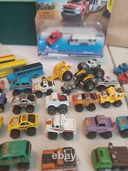 Vintage Micro Machine And Other Mini Car Lot Of Over 75 Vehicles