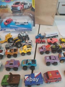 Vintage Micro Machine And Other Mini Car Lot Of Over 75 Vehicles