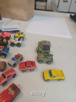 Vintage Micro Machine And Other Mini Car Lot Of Over 75 Vehicles