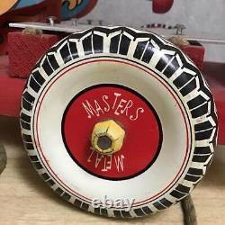 Vintage POPEYE Car Toy Xylophone Rattle Vehicle Japan Character Collectible