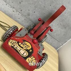 Vintage POPEYE Car Toy Xylophone Rattle Vehicle Japan Character Collectible
