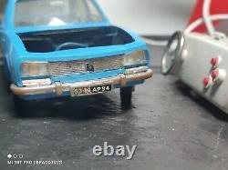 Vintage Peugeot 504 Toy Car Joustra Slg 118 Batt. Operated Jouet France Remote