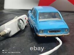 Vintage Peugeot 504 Toy Car Joustra Slg 118 Batt. Operated Jouet France Remote