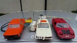 Vintage Peugeot 504 Toy Car Joustra Slg 118 Batt. Operated Jouet France Remote