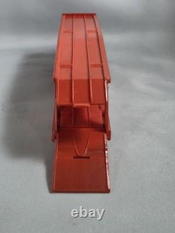 Vintage Plastic Gordy Car Transport Tractor Trailer Truck Transporter with Cars
