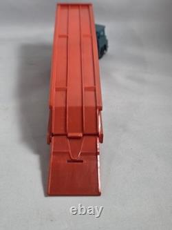 Vintage Plastic Gordy Car Transport Tractor Trailer Truck Transporter with Cars
