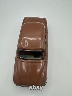 Vintage Renault Dauphine Tin Toy Car Friction Vehicle Japan Bandai 8'' (l5)