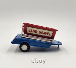 Vintage SSS Japan Friction Tin Cars 4 in 1 Friction Truck Assortment