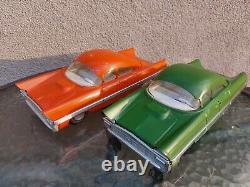Vintage Soviet Tin Toy Lincoln Futura USSR Toy Car Green