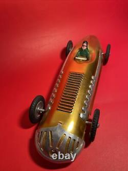 Vintage Soviet Tin Toy Racing Car F1 USSR Toy Sport Car