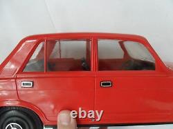 Vintage Soviet USSR Toy Vehicle Red Car VAZ LADA JIGULI 2107 17 in Scale 18