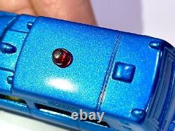 Vintage TOMICA Diecast Car CADILLAC AMBULANCE CUSTOM MADE METALLIC BLUE