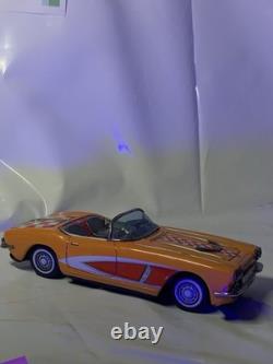 Vintage Tin Bandai Car Numbered Edition Orange One