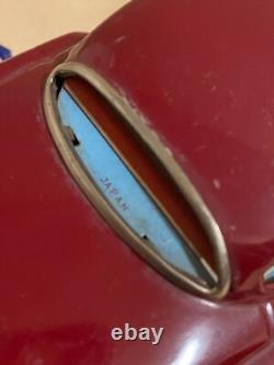 Vintage Tin Battery Operated Toy Car Japan 1950's av-09