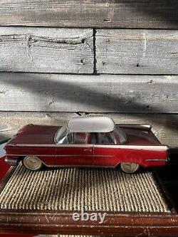 Vintage Tin Toy Car Made In Japan Oldsmobile 13 inch